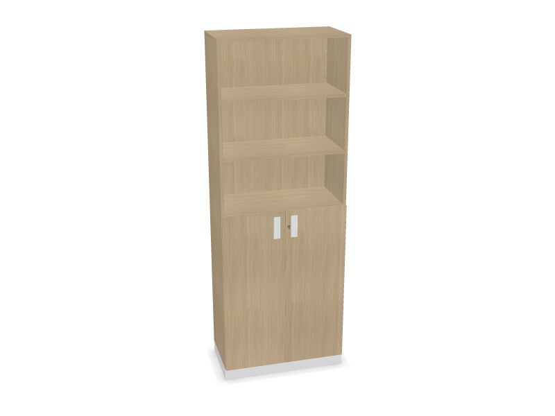 Cabinet CHOICE, D1 - Whitened oak melamine, D1 - Whitened oak melamine, 800x420