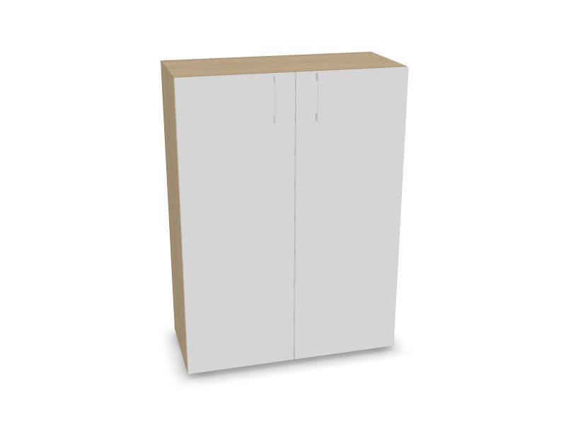 NOVA BASIC w/o lock, DNE303, D1 - Whitened oak melamine, 800x360x1092