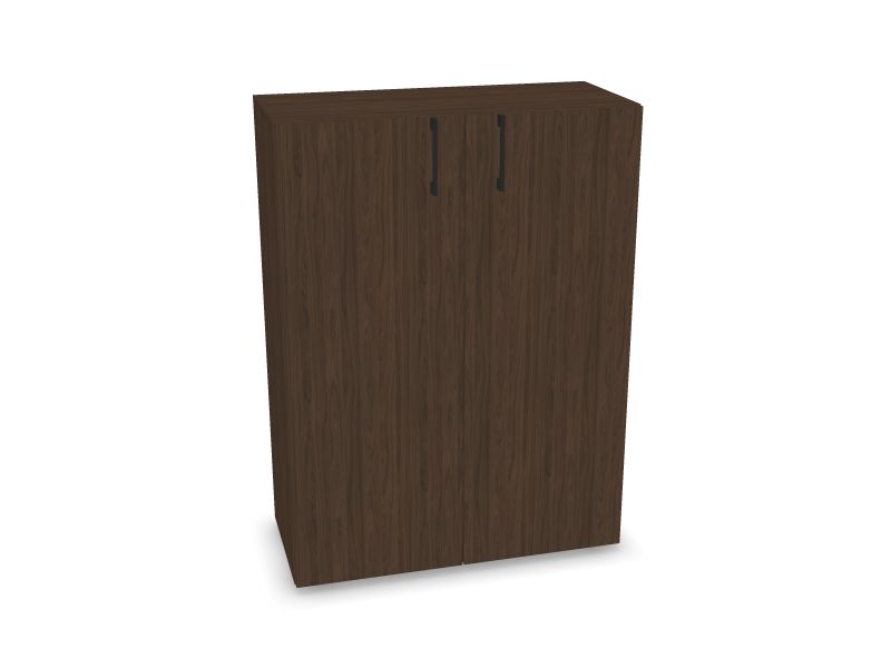 NOVA BASIC w/o lock, DNE303, D4 - Dark walnut melamine, 800x360x1092