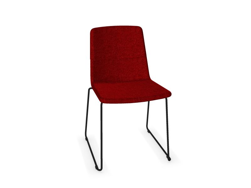Konferenču krēsls TWIST & SIT GU5 - sarkans melanžs