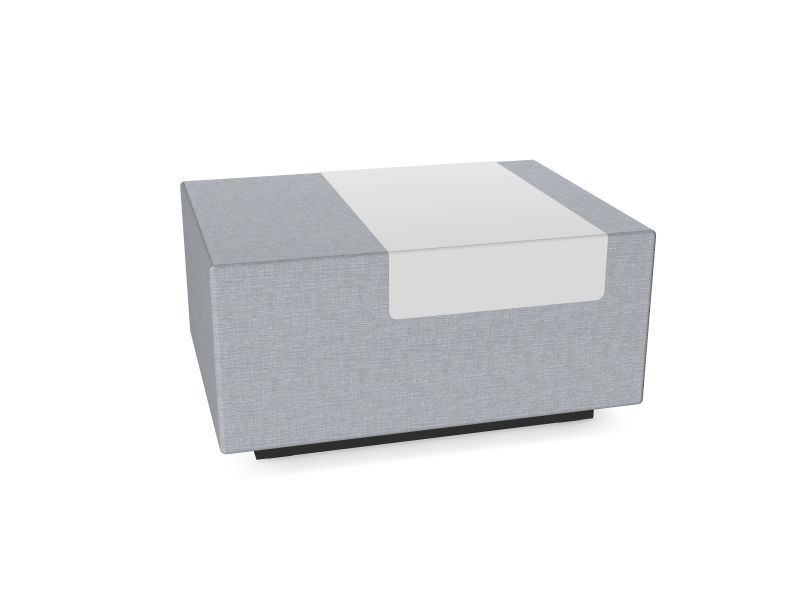 YAZZ CHILL UT with table, AD3 - Light Gray