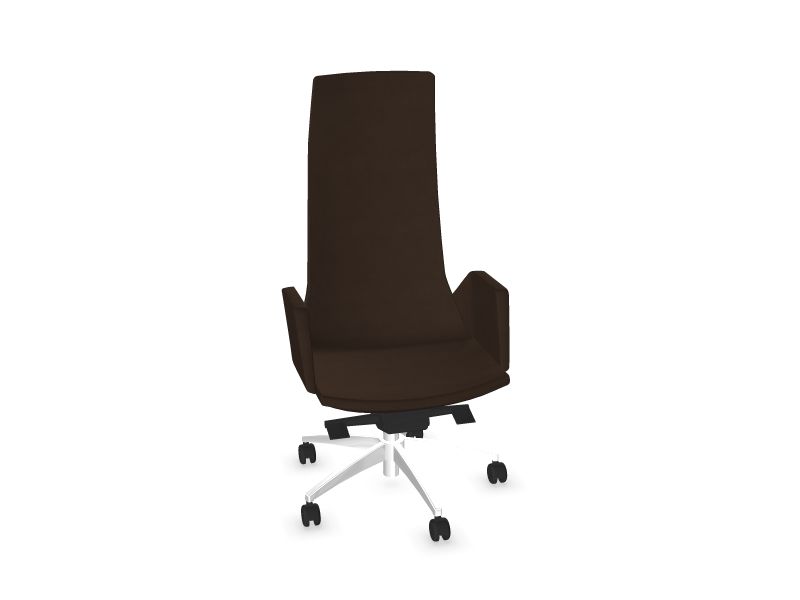 Кресло для руководителя NORTH CAPE Executive D19 - Темно коричневая