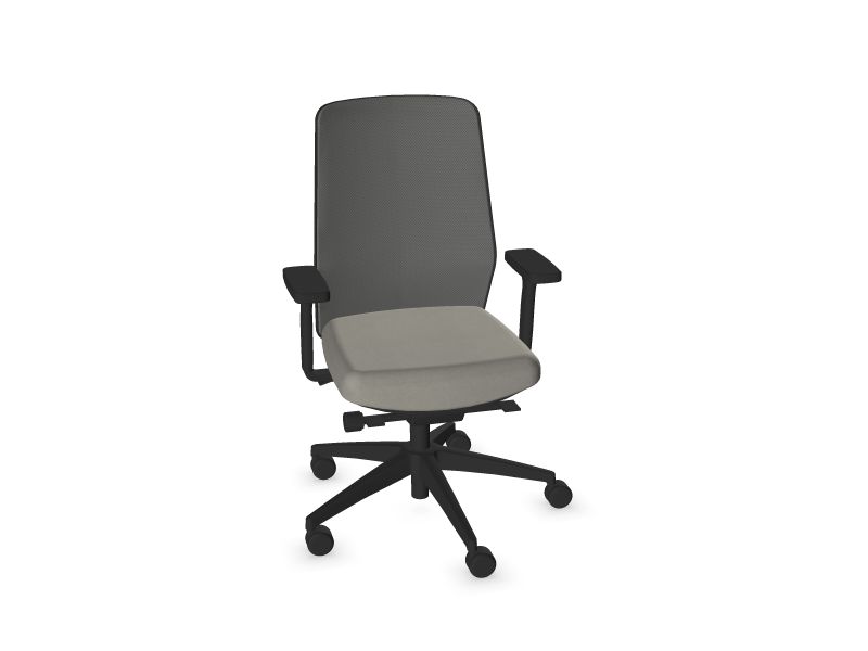 Компьютерное кресло SURF, GT4 - Капучино, Черная, RM3 - Металлический серый